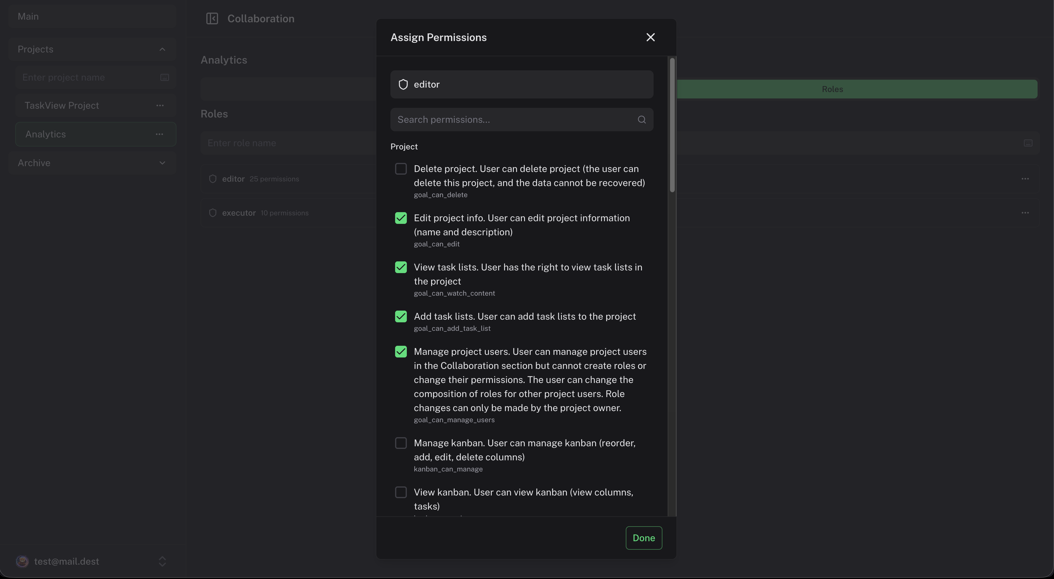 TaskView Connects to your dev workflow — self-hosted task and project management